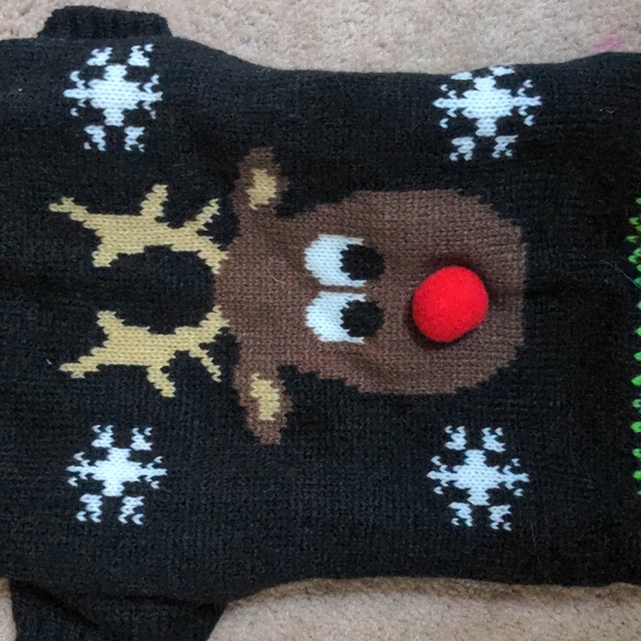❤️ Dog Sweater Rudolph Small NWOT 💥HOST CHOICE 💥 - Picture 2 of 10